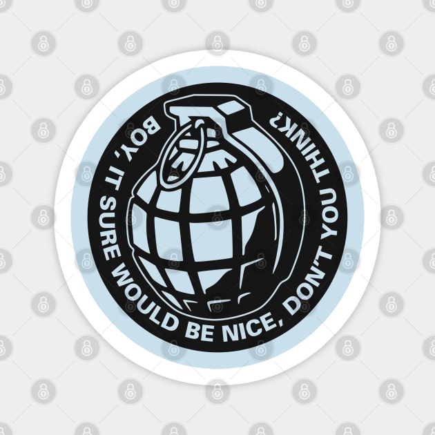 GRENADES Sticker by VOLPEdesign